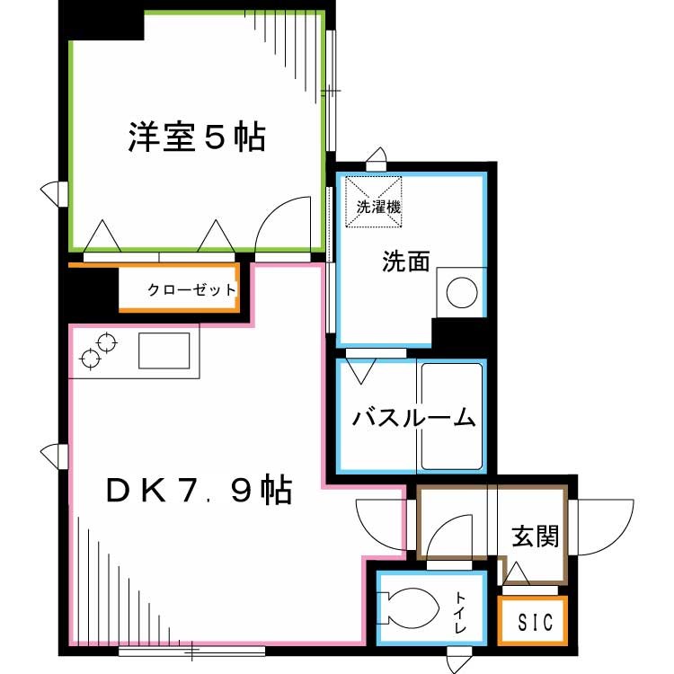 Minision（ミニシオン） 間取り