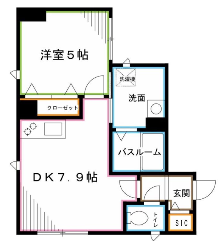 Minision（ミニシオン） 間取り
