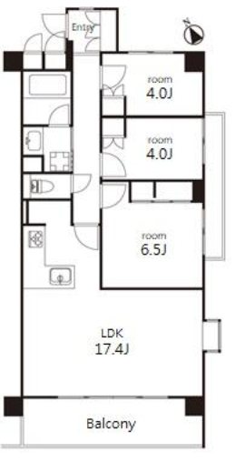 オーパスレジデンス吉祥寺 間取り