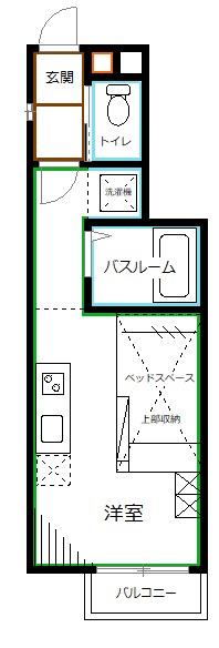 メゾン　ル・シェル南阿佐ヶ谷 間取り