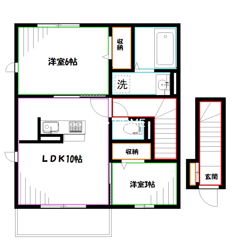 パナックスⅢ 間取り
