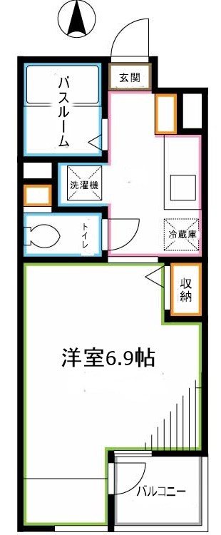 ルクレ荻窪 間取り