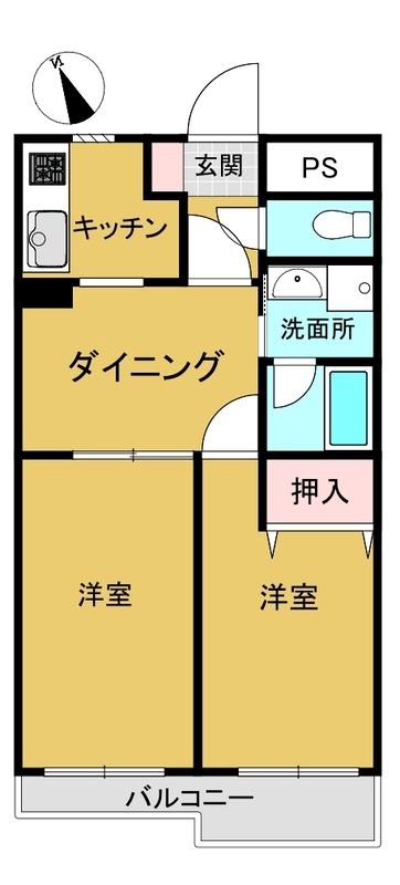 ヒルトップ88 間取り