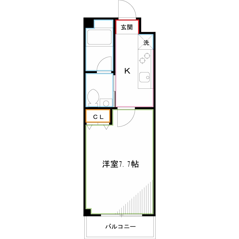 カーサヒロ 間取り