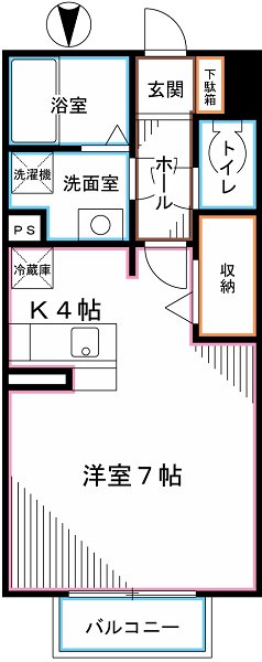 プランドール・レーブ  間取り