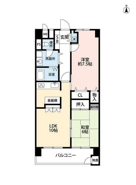 東建柏木マンション 間取り