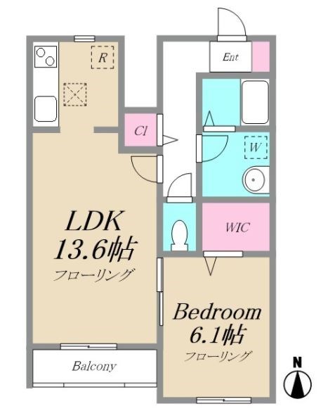T・S ETERNA(ティーエスエテルナ) 間取り