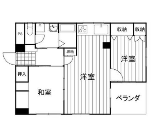ジョイフルハイツ 間取り