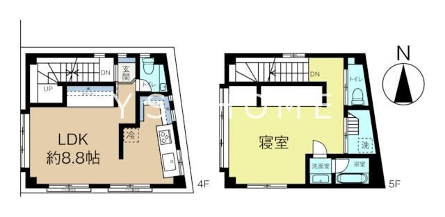 岩崎エステートビル(スーモ・アットホーム掲載不可) 間取り