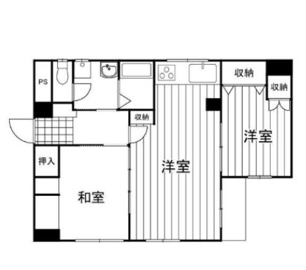 ジョイフルハイツ 間取り