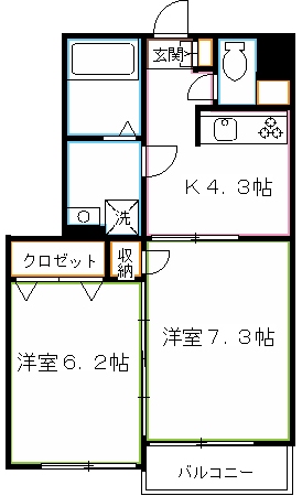 コンフォートレジデンス 間取り