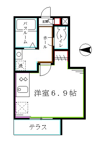Y'sFlat高円寺  間取り