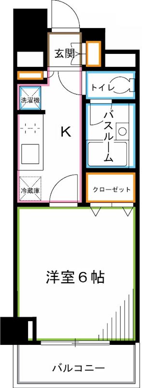 プラウドフラット荻窪Ⅱ 間取り