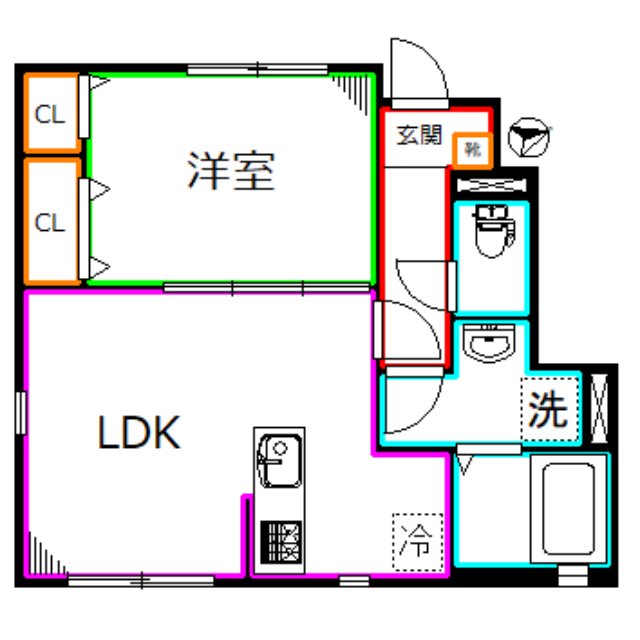 アムールブラン 間取り