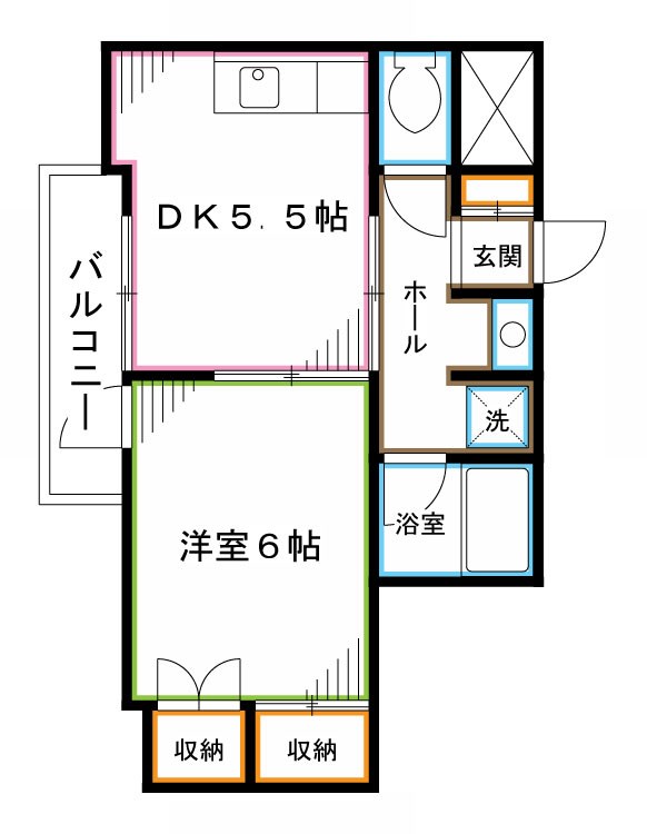 ニュー富士見マンション 間取り