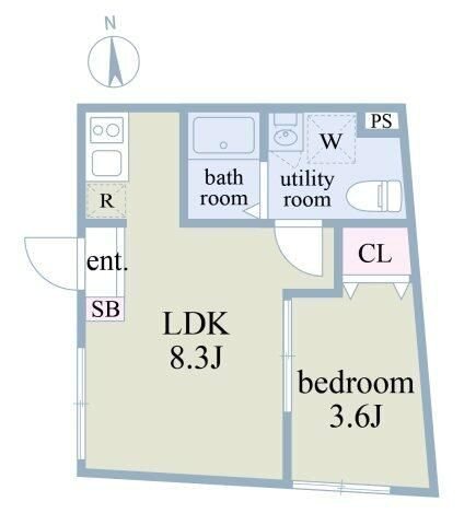 DOLCI中野富士見町（ドルチ） 間取り図