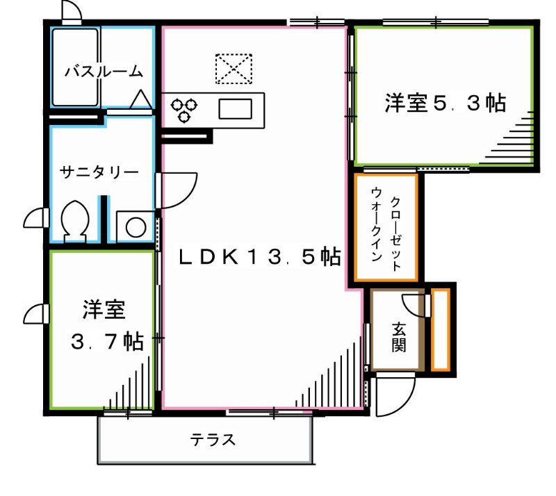 桜コート 間取り