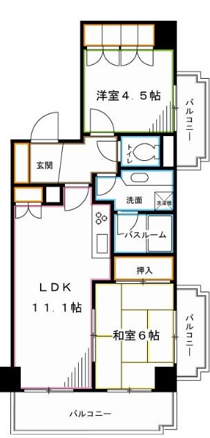荻窪パークハウス 間取り