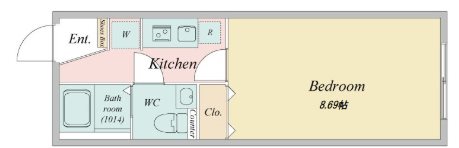 LiveFlat国分寺 間取り