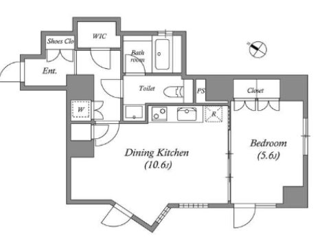 コスモリード石神井公園 間取り