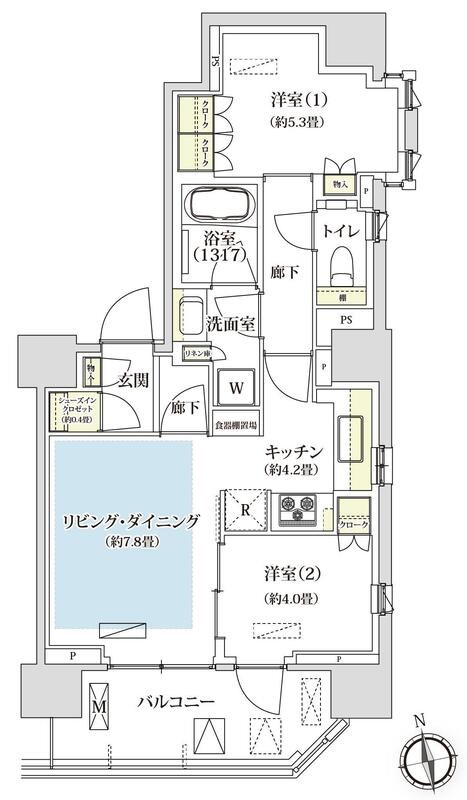 パークホームズ西荻窪アベニュー  間取り