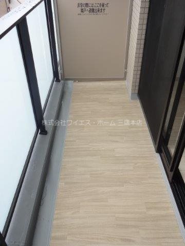 クレイシア三鷹 ベランダ