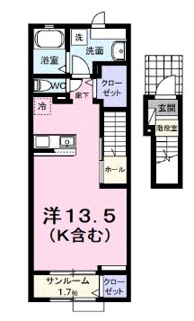 パフュームⅠ 間取り