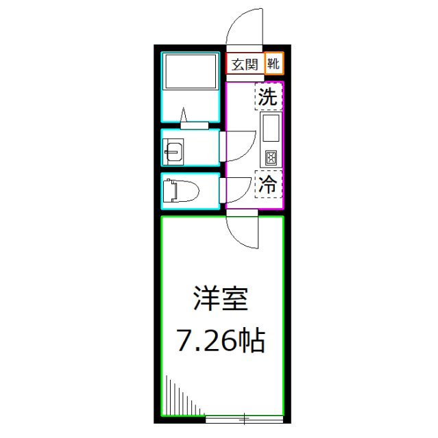 カインドネス鷹の台 間取り