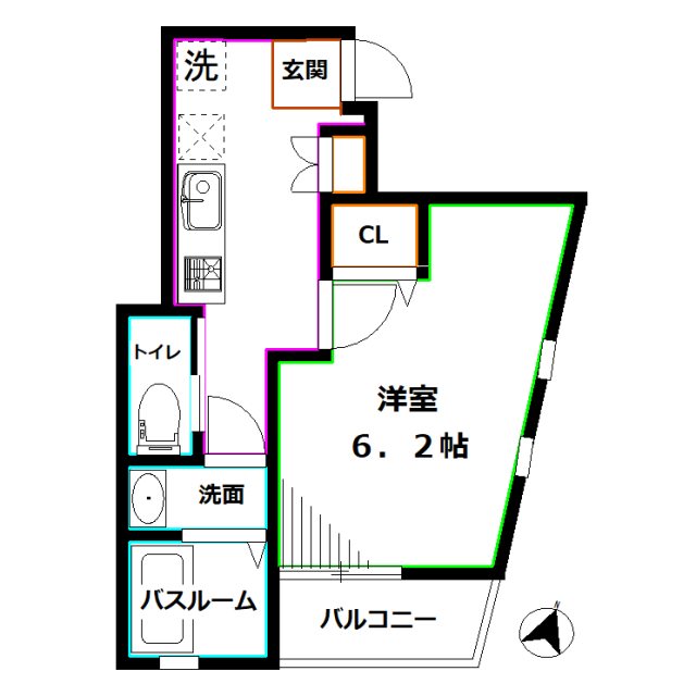 グランド天沼 間取り