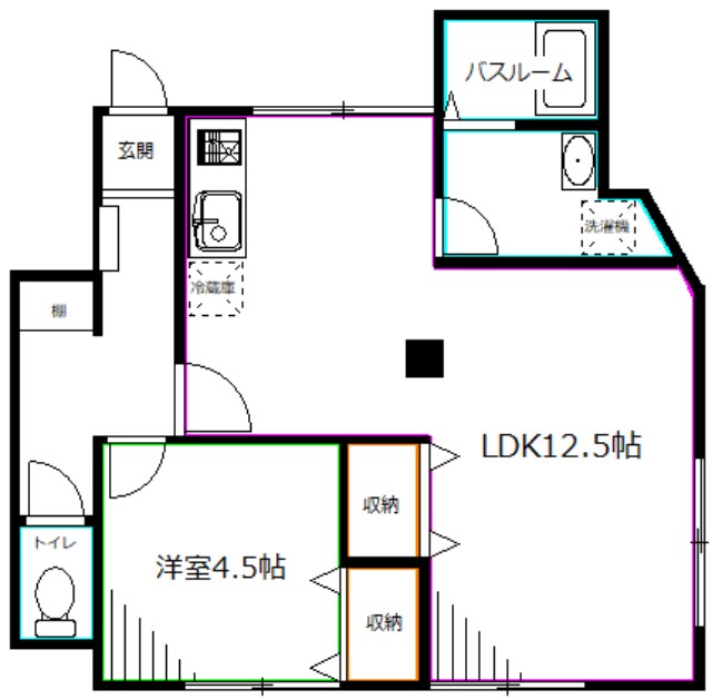 ベル杉並   間取り