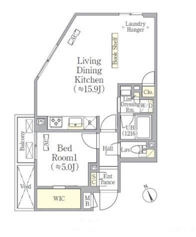 OZIO西荻窪Ⅱ 間取り