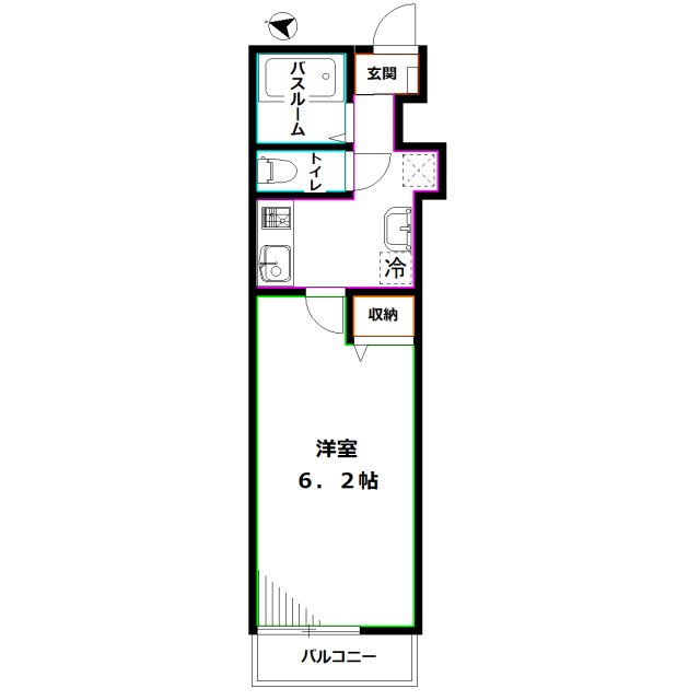 ジェンティーレ上石神井 間取り
