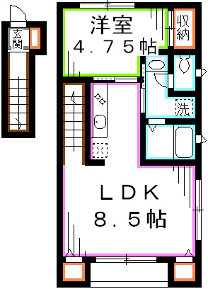 カサブランカ吉祥寺 間取り
