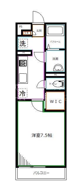 ブランシュバル戸倉 間取り