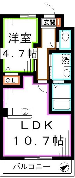 ウイングコート 間取り