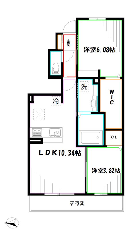 NKガーデン 間取り