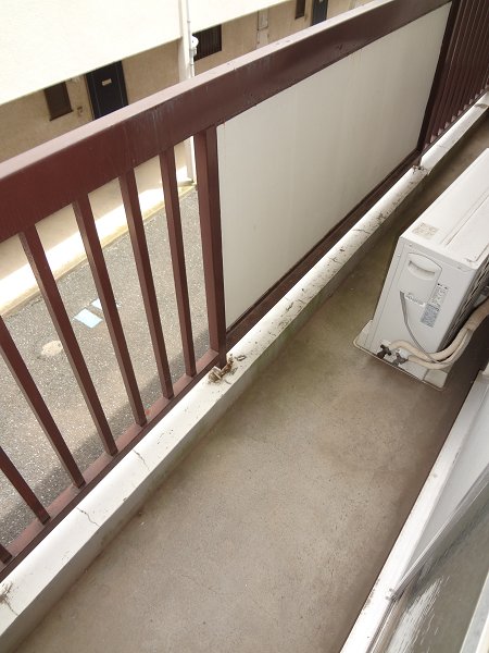 コーポみなと ベランダ