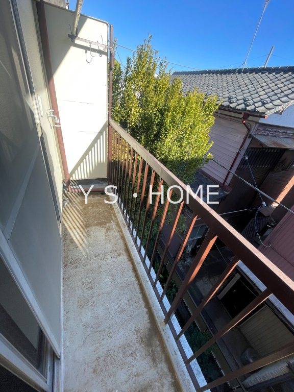 上原コーポラス ベランダ