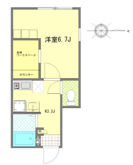 バーミープレイス三鷹 間取り