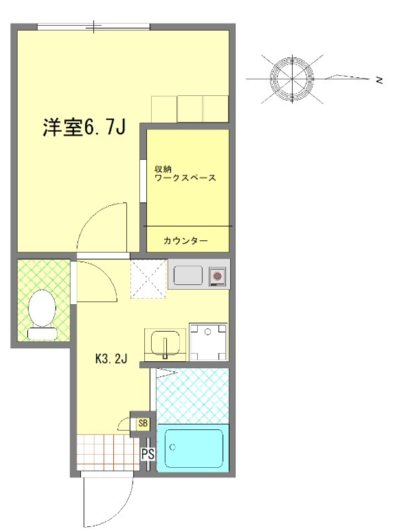 バーミープレイス三鷹 間取り