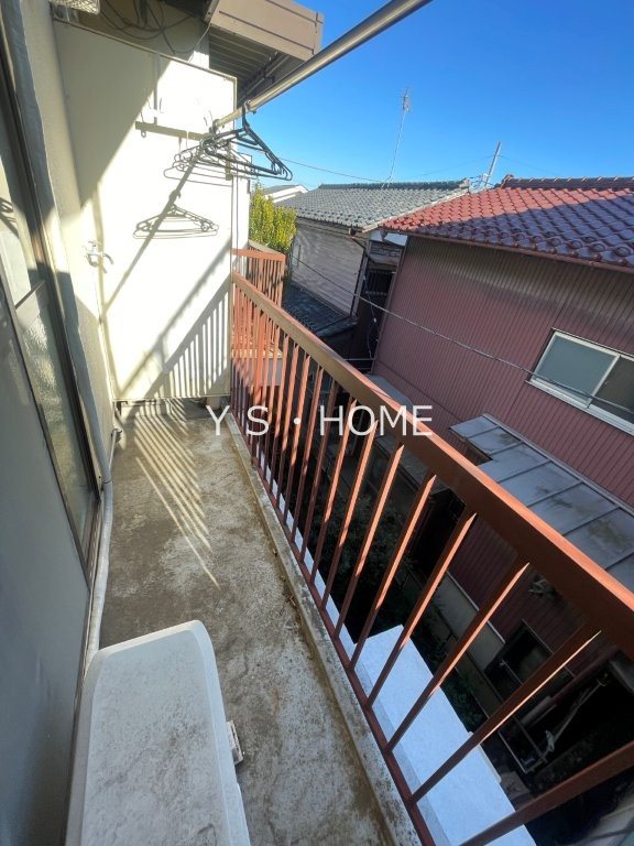 上原コーポラス ベランダ