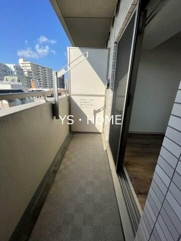 スカイコートヒルズ北新宿 ベランダ