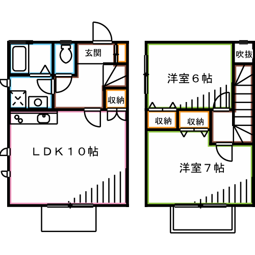 リヴェール    間取り