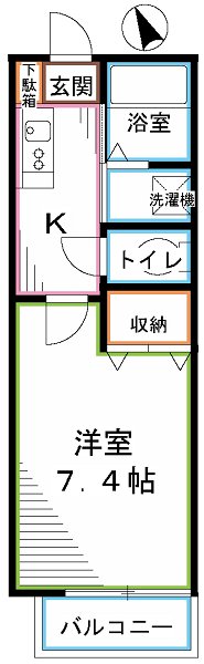 コルヌイエ 間取り