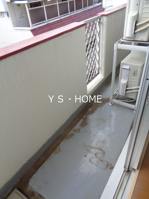 コーポ日月居 ベランダ