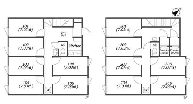TOKYO&beta;三鷹台４ 間取り
