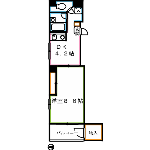 リメール三鷹  間取り