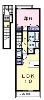 メゾン・ド・グリシーヌⅡ 間取り