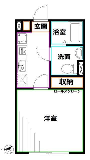 OGIKUBO　ONE 間取り