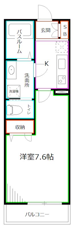 SUNNY　COURT 間取り